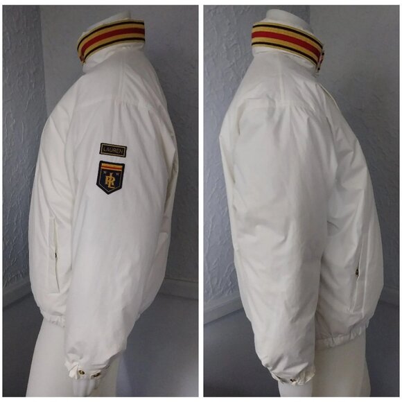 Vintage Ralph Lauren White Winter Coat - Picture 3 of 8